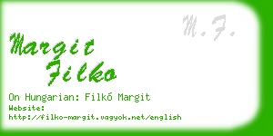 margit filko business card